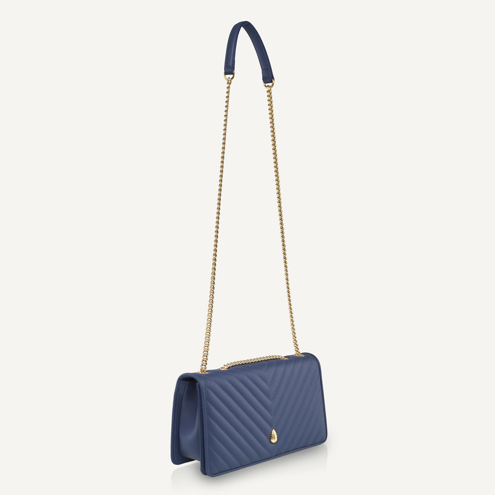 VIENNOIS PM BAG - Crossbody bag - Blue Navy