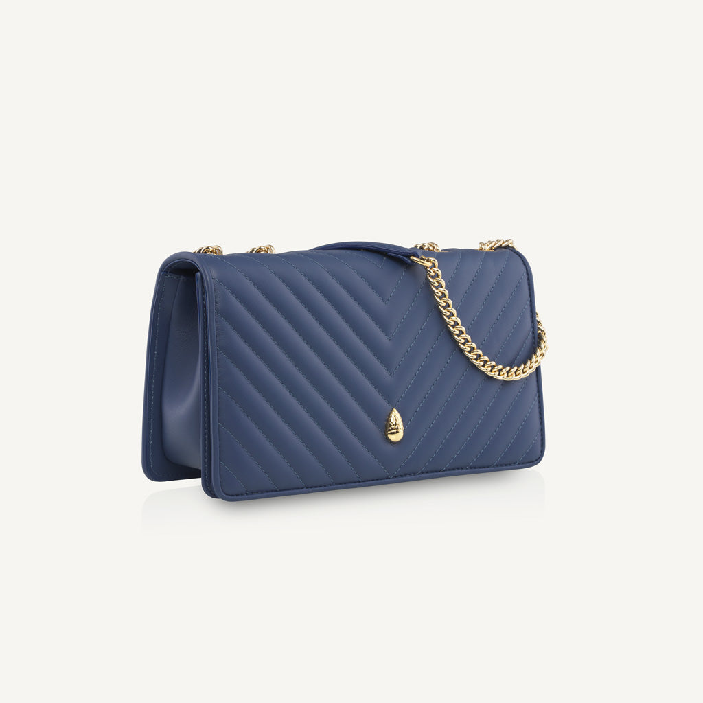 VIENNOIS PM BAG - Crossbody bag - Blue Navy