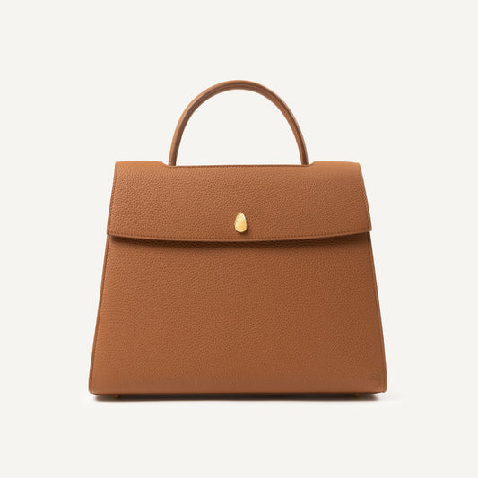 ORLÉANS BAG - Top Handle Bag - Brown