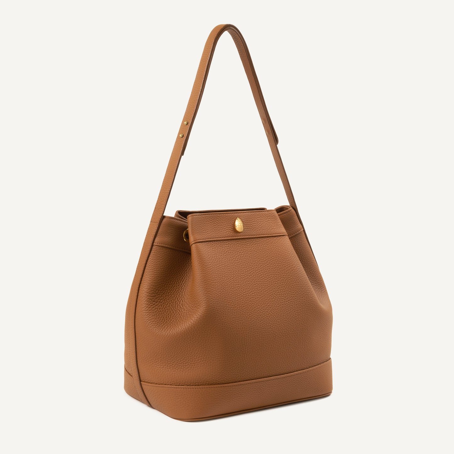 BRABANÇON BAG - Bucket Bag - Brown