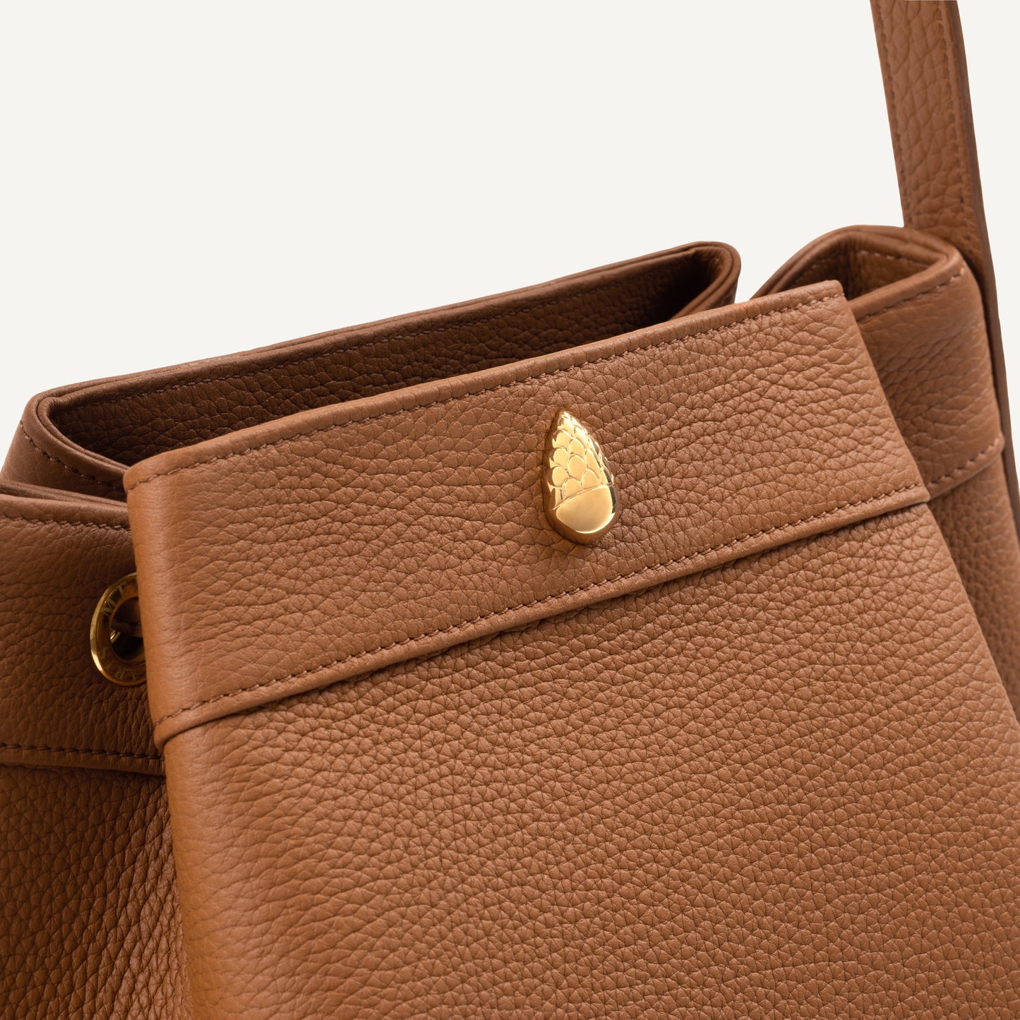 BRABANÇON BAG - Bucket Bag - Brown