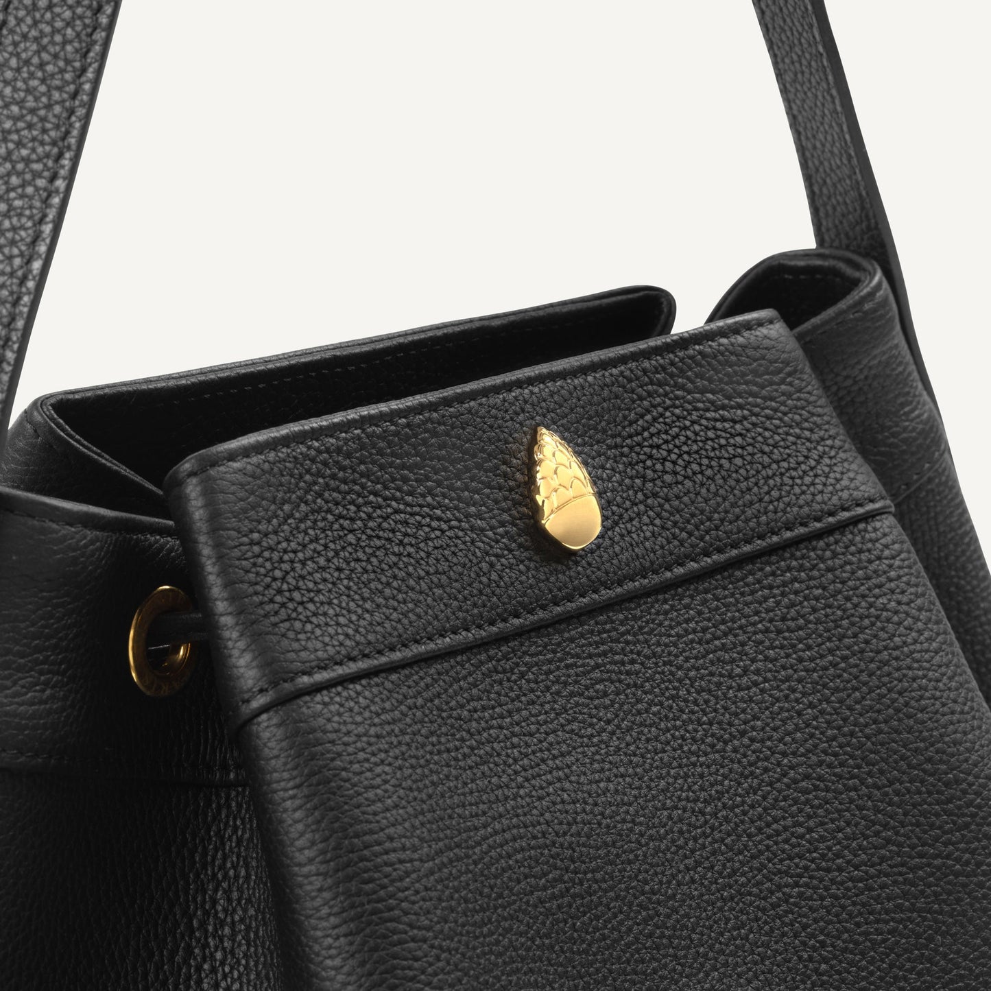 BRABANÇON BAG - Bucket bag - Black