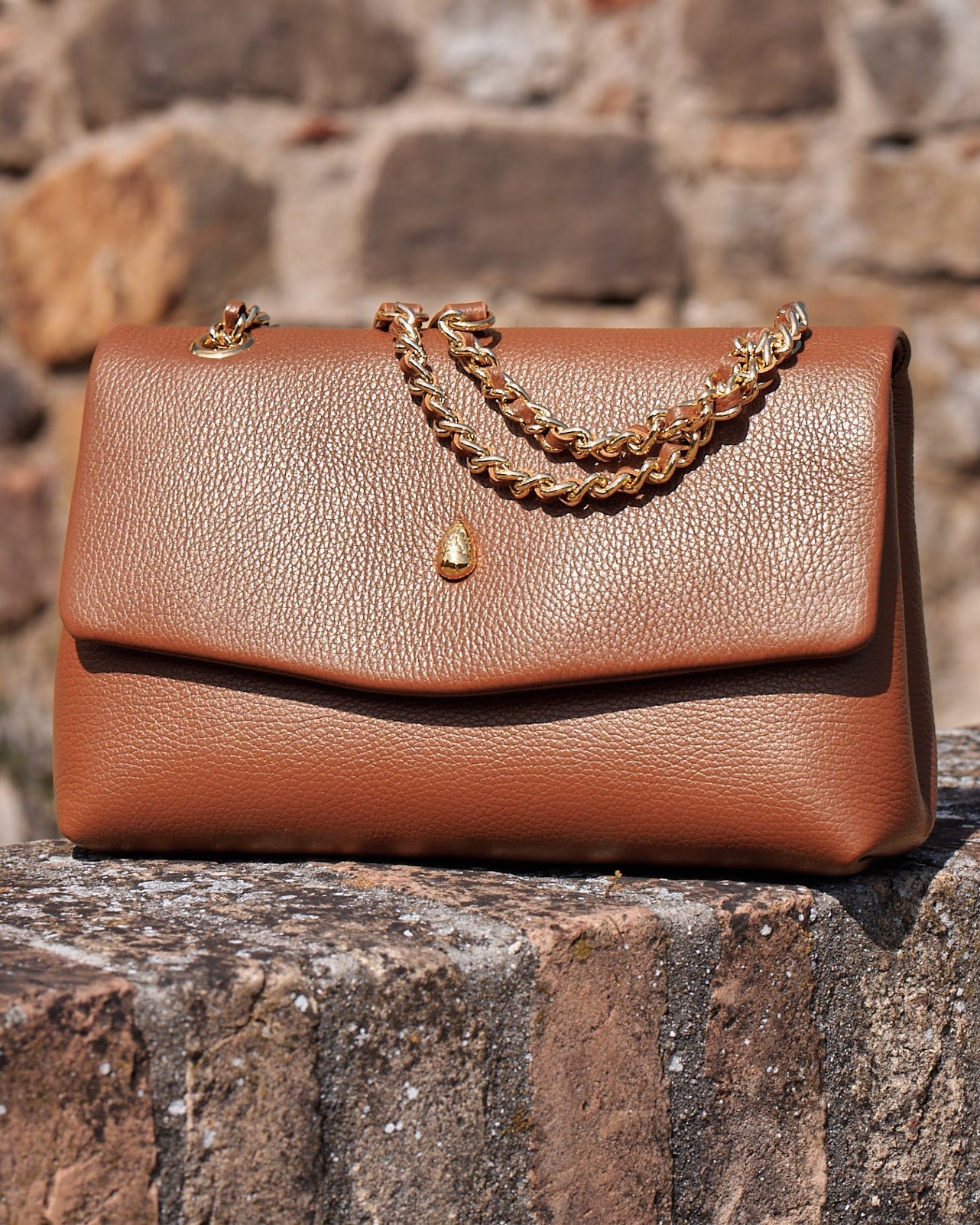 Archiduchesse Bag – Brown - luxury leather handbag - Menière Paris