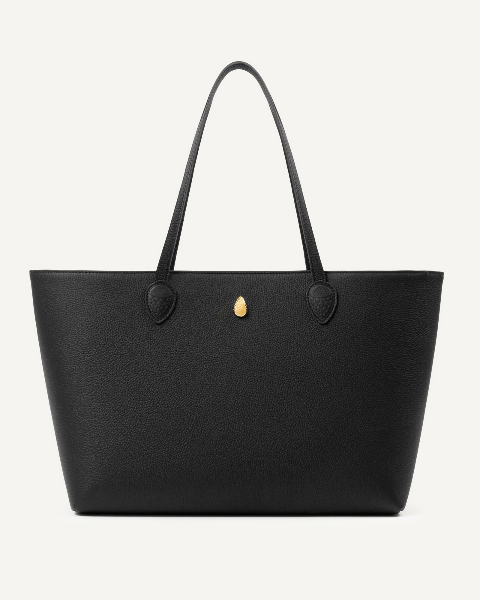 MOUSSELINE BAG - Tote bag - Black - luxury leather handbag - Menière Paris