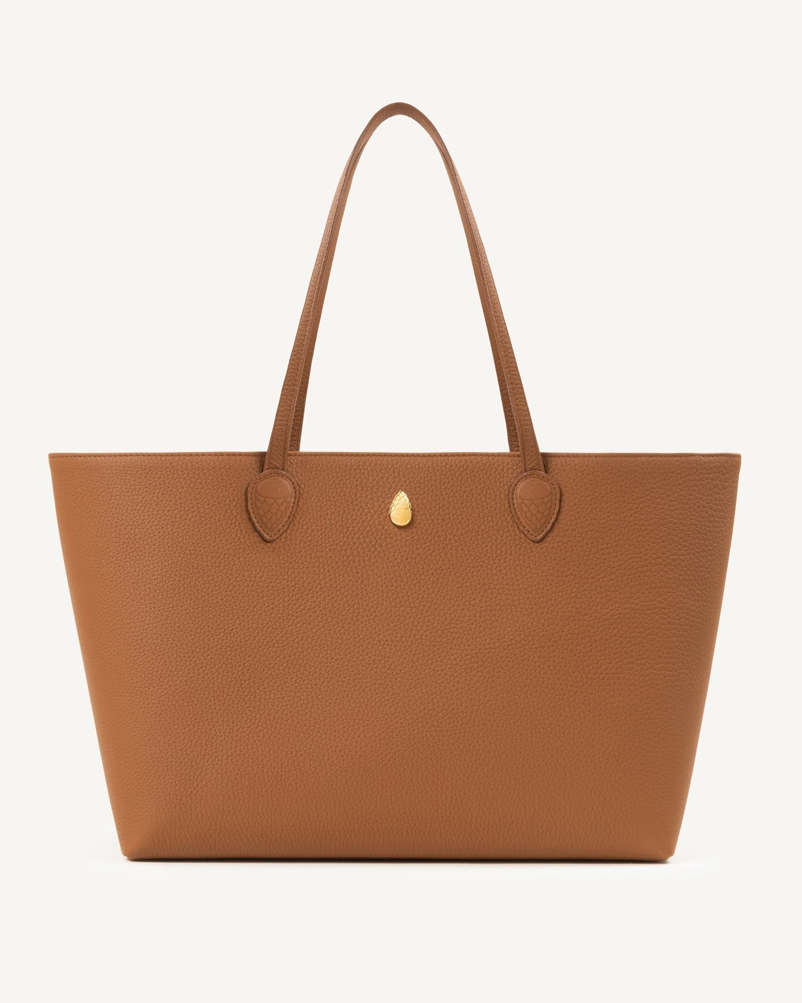 MOUSSELINE BAG - Tote bag - Brown - luxury leather handbag - Menière Paris