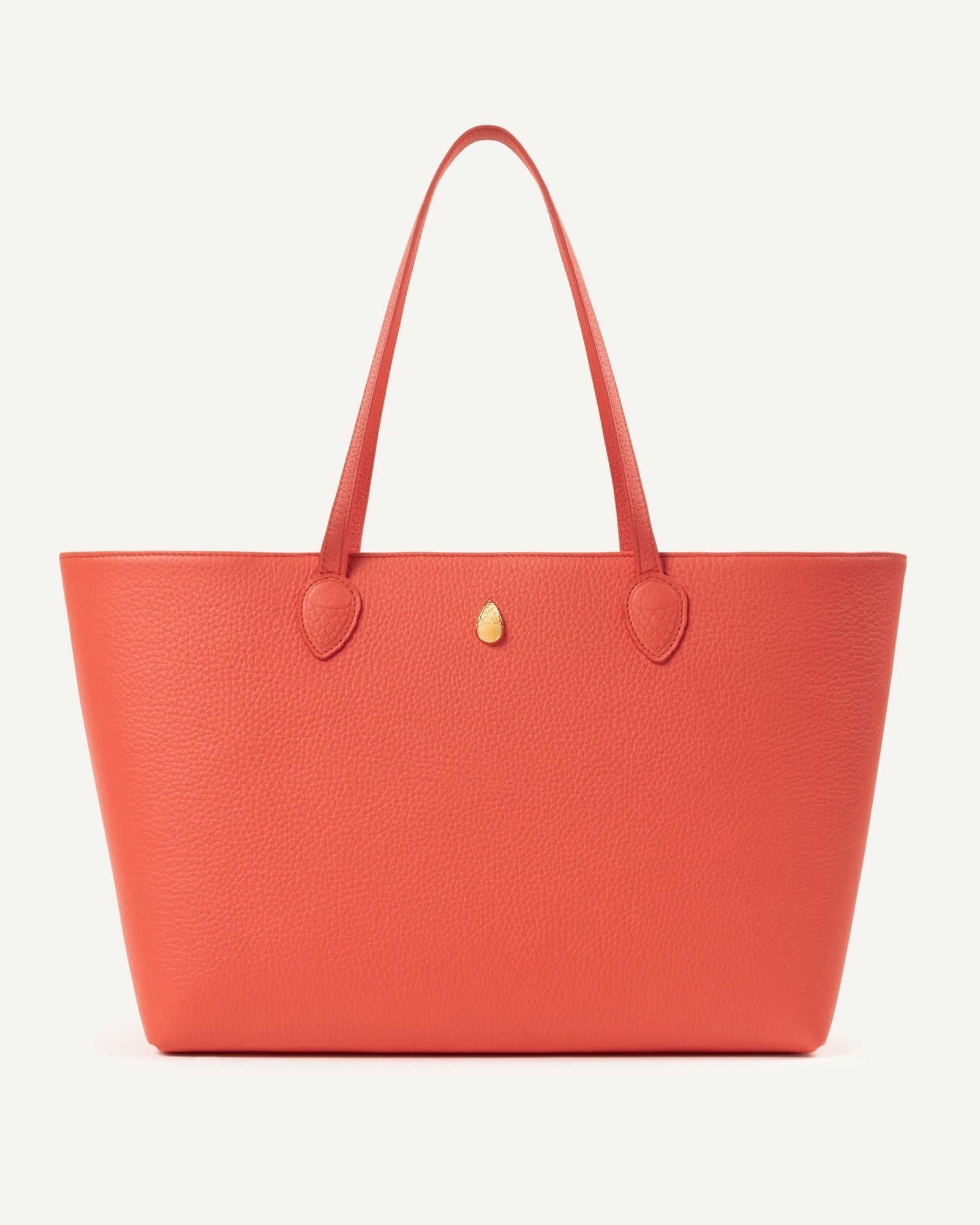 MOUSSELINE BAG - Tote bag - Red - luxury leather handbag - Menière Paris