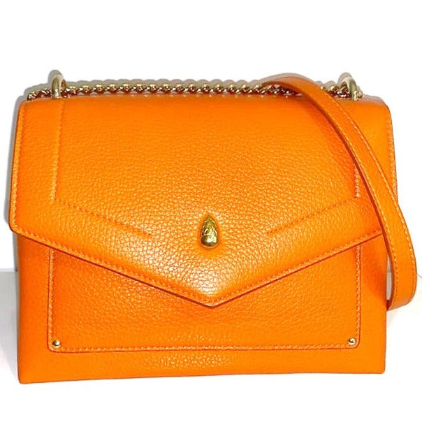 PETIT DAUPHIN BAG - Crossbody bag - Orange