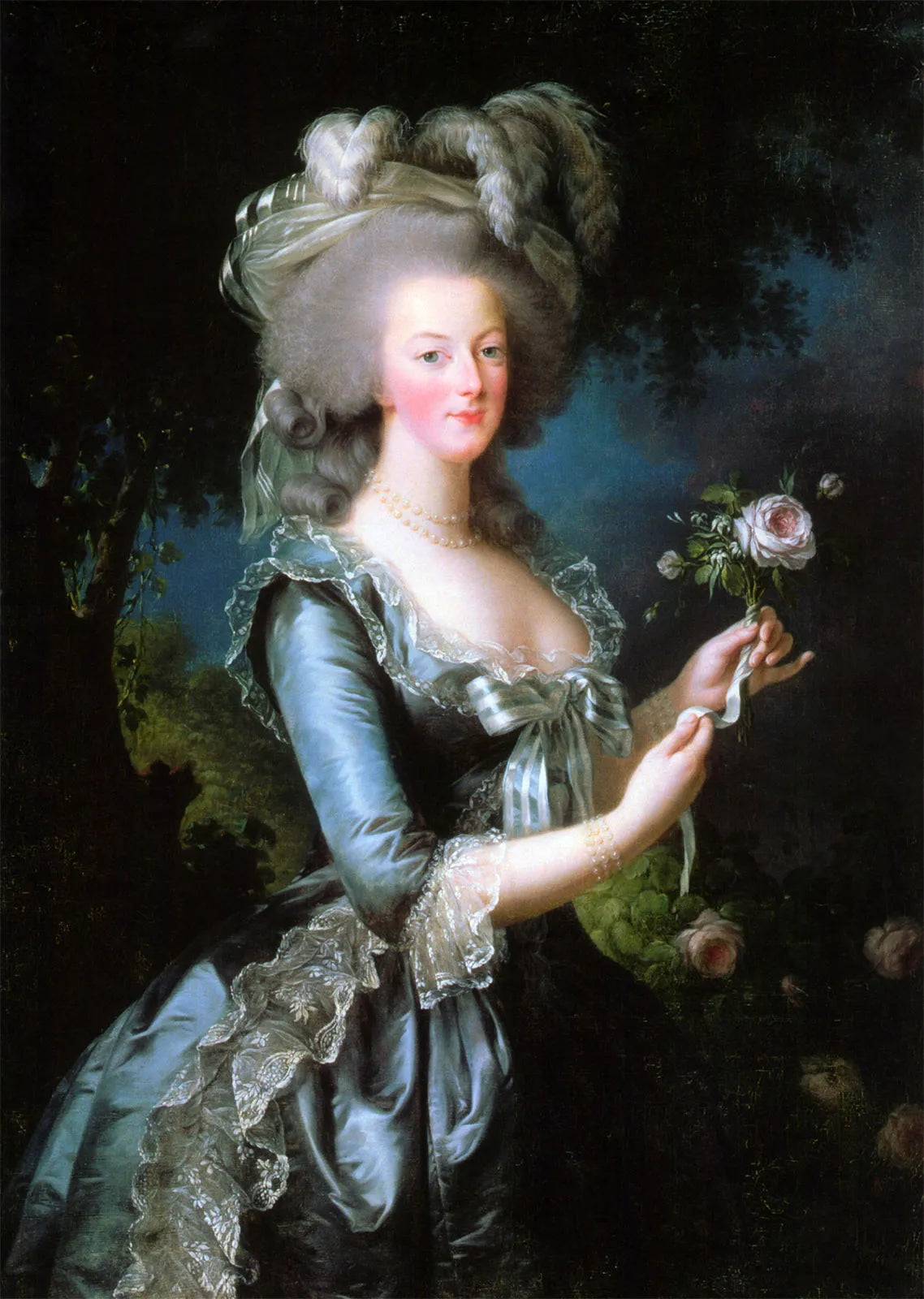 Portrait of Marie-Antoinette — Paul-Nicolas Menière was her last official jeweller, inspiring the heritage of Menière Paris luxury handbags