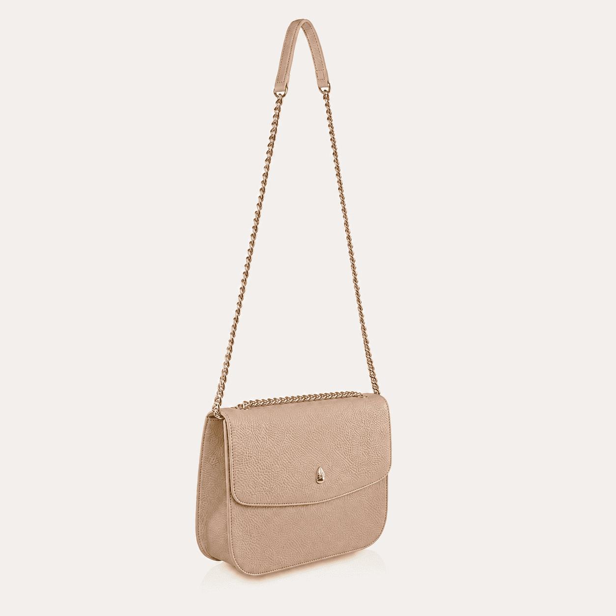 GRAND DAUPHIN BAG - Designer shoulder bag - Beige - luxury leather handbag - Menière Paris