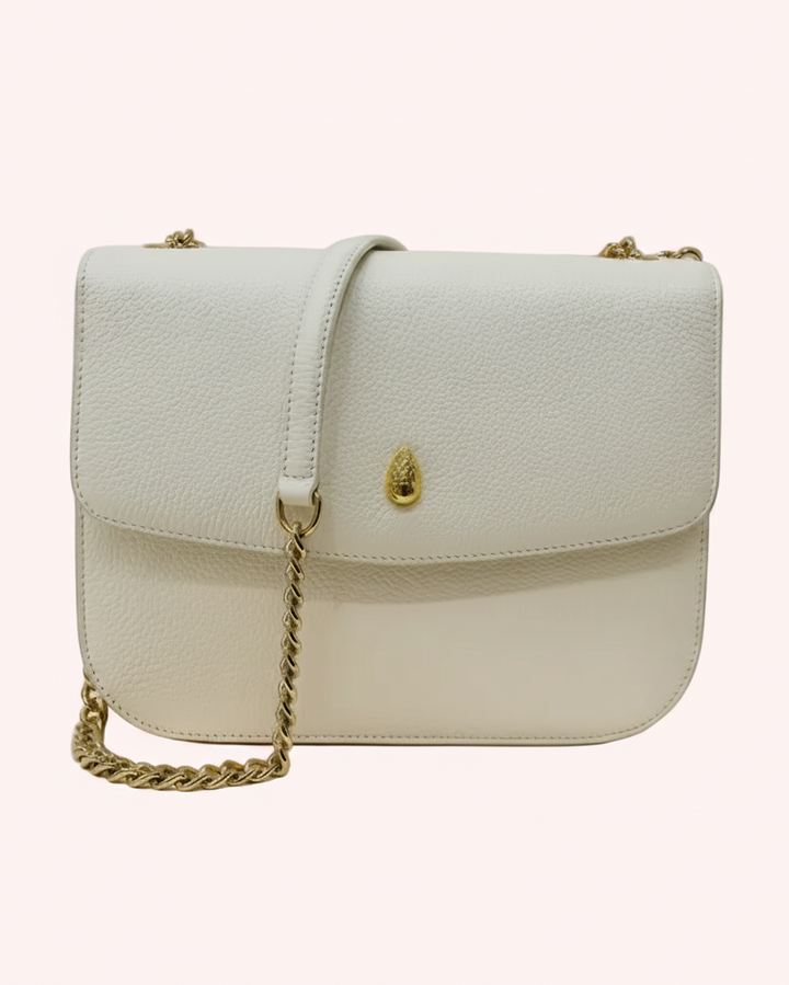 GRAND DAUPHIN BAG - Designer shoulder bag - White