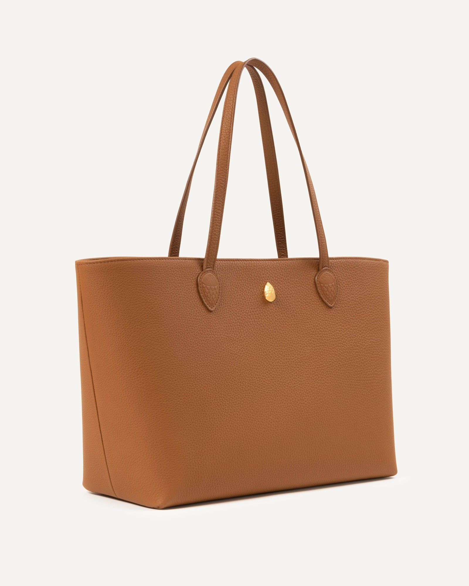 MOUSSELINE BAG - Tote bag - Brown - luxury leather handbag - Menière Paris