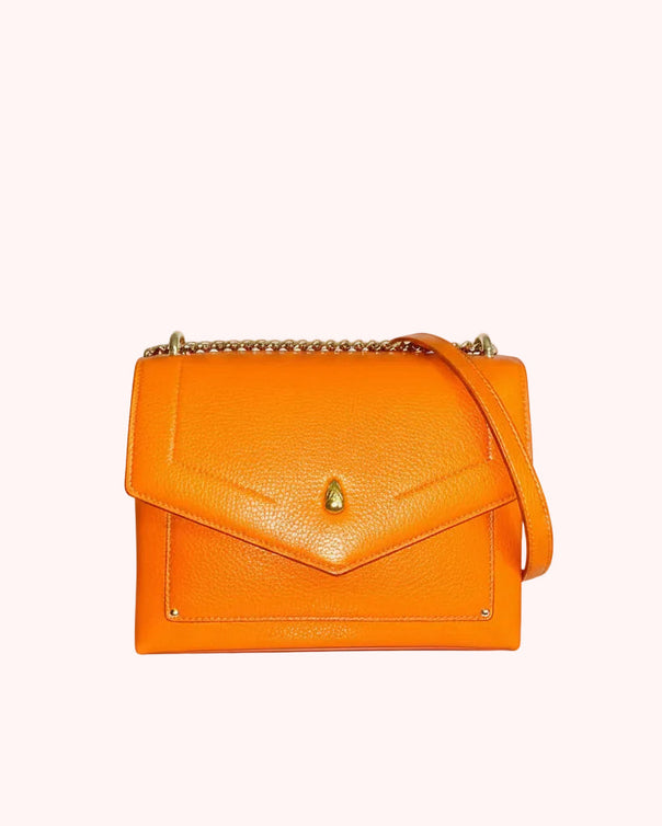 PETIT DAUPHIN BAG - Crossbody bag - Orange