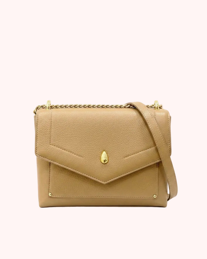 PETIT DAUPHIN BAG - Crossbody bag - Beige